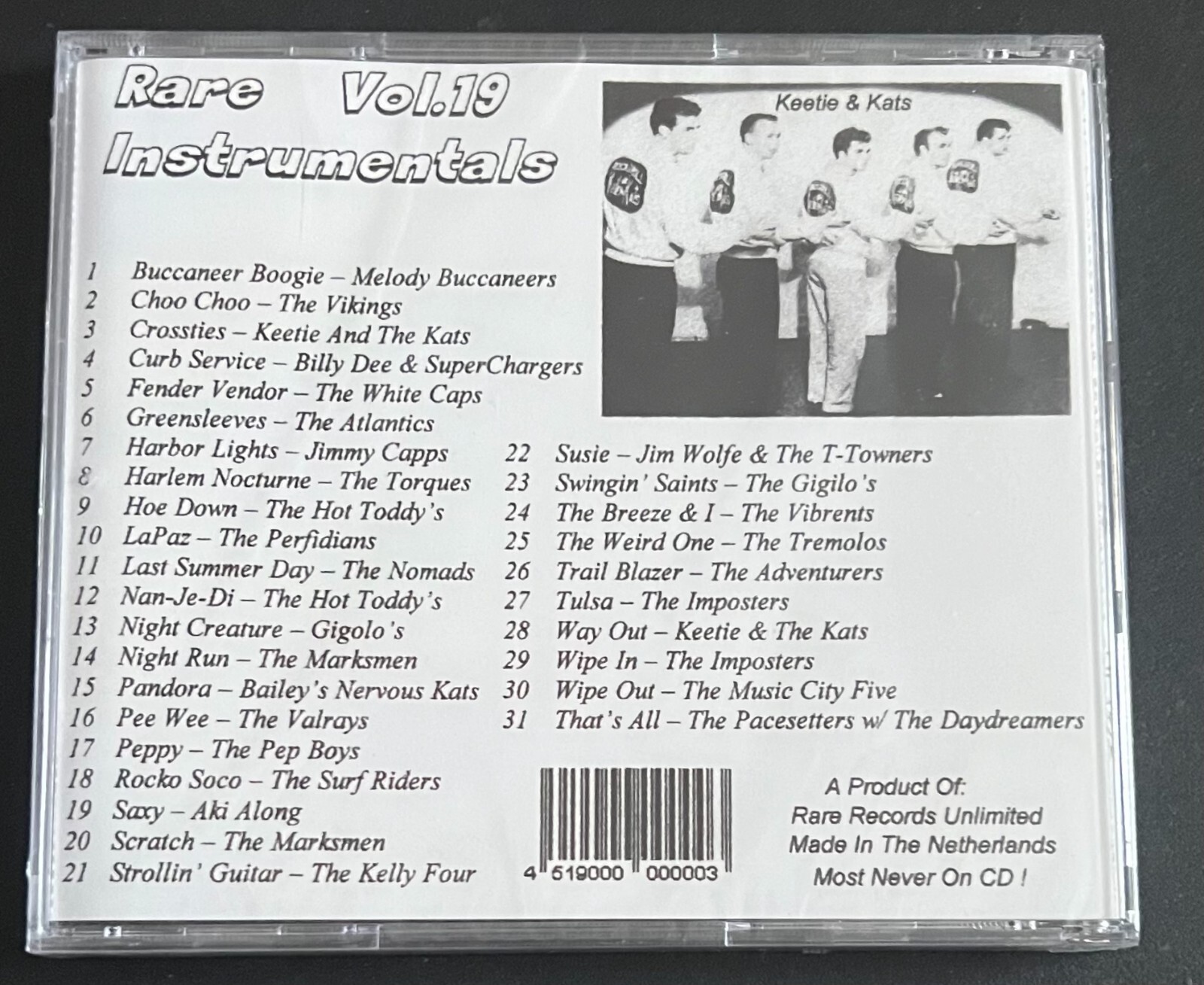 RARE INSTRUMENTALS - VOL 19 - CD BRAND NEW - Image 3