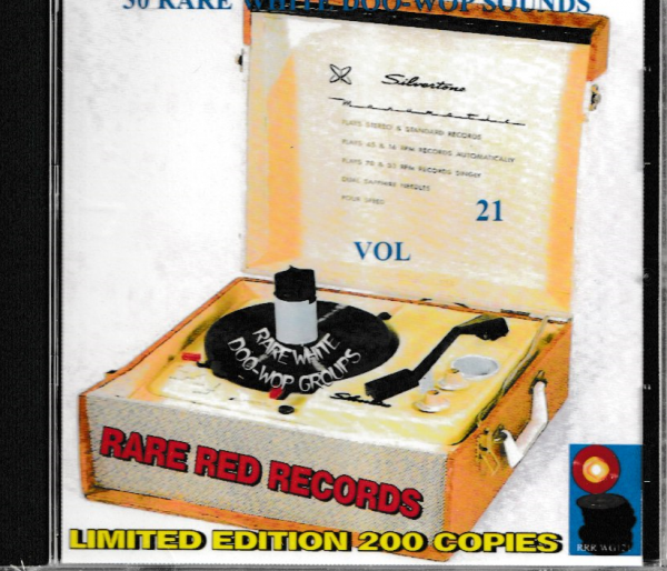 RARE WHITE DOO WOP SOUNDS - VOL 21 CD BRAND NEW
