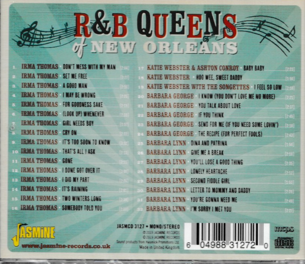 R&B QUEENS OF NEW ORLEANS CD - BRAND NEW - Image 3