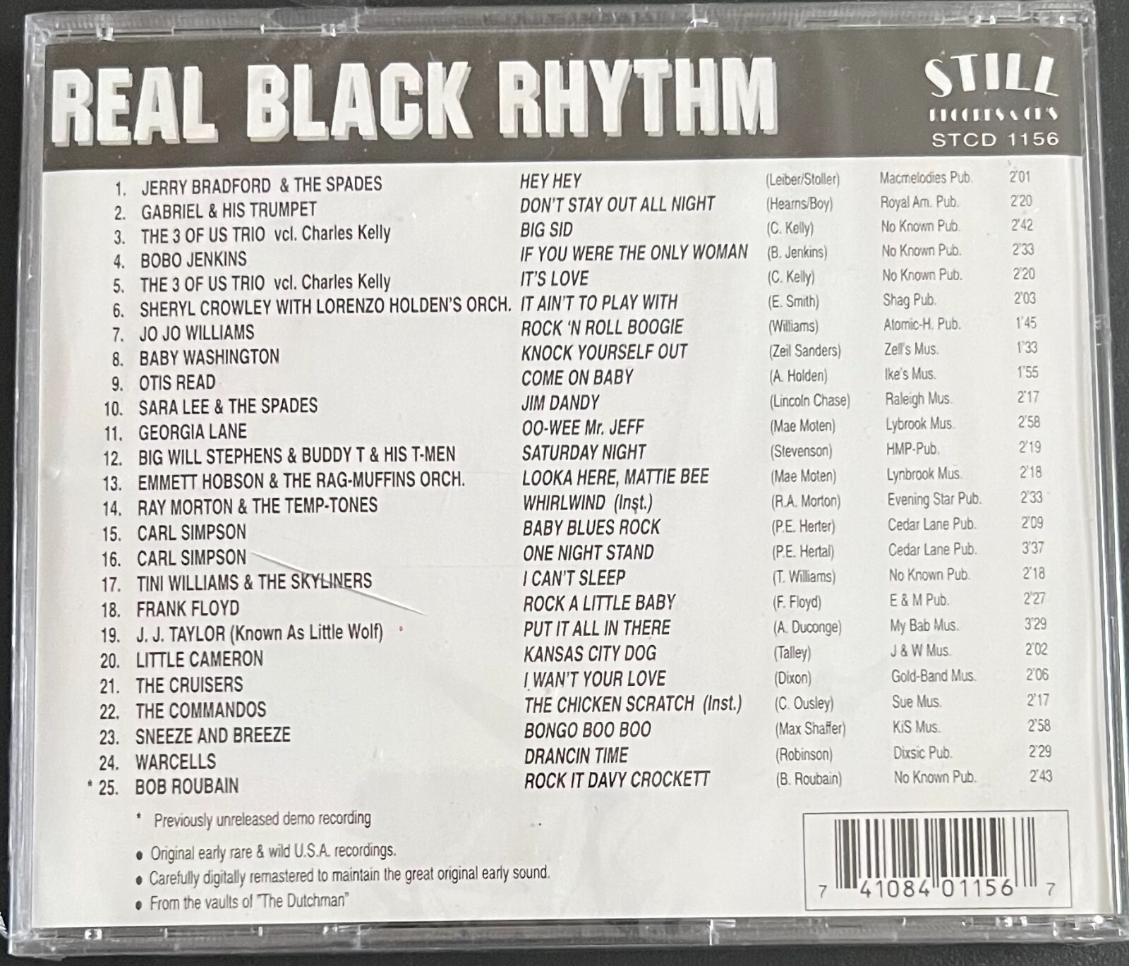 REAL BLACK RHYTHM - CD BRAND NEW - Image 3