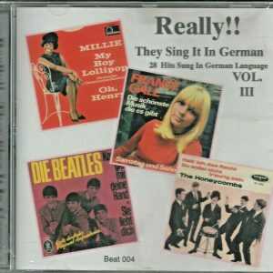 REALLY - CD - They Sing It In German - Vol. 3 - BRAND NEW