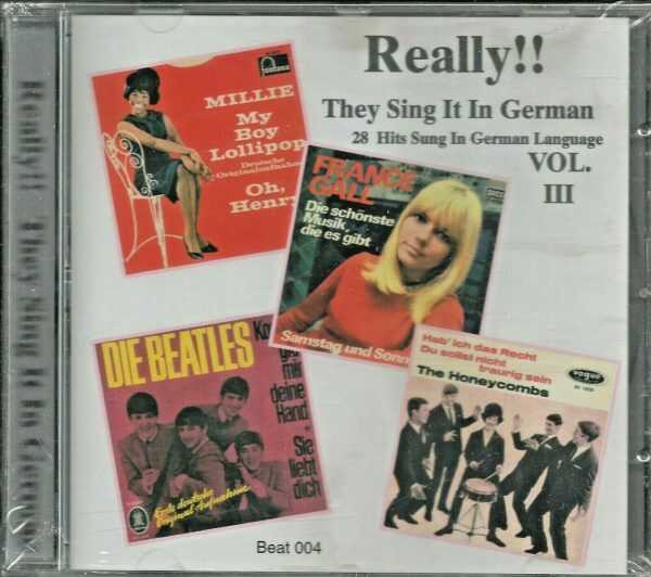 REALLY - CD - They Sing It In German - Vol. 3 - BRAND NEW