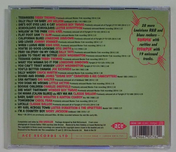 RHYTHM N BLUESIN BY THE BAYOU - VOL 3 ROMPIN' & STOMPIN'  CD     BRAND NEW - Image 3