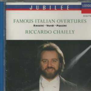 RICCARDO CHAILLY CD - Famous Italian Overtures - BRAND NEW