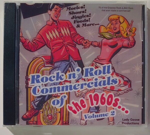 ROCK N ROLL COMMERCIALS OF THE 60'S   CD     BRAND NEW