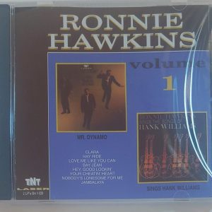 RONNIE HAWKINS - MR DYNAMO/SINGS HANK WILLIAMS   CD BRAND NEW
