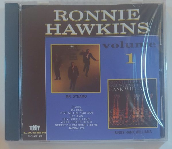 RONNIE HAWKINS - MR DYNAMO/SINGS HANK WILLIAMS   CD BRAND NEW