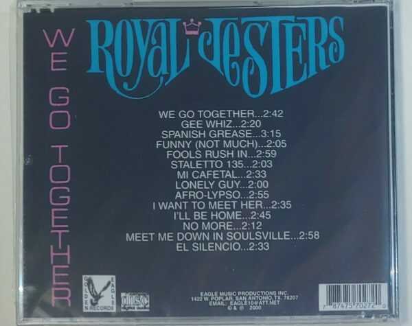 ROYAL JESTERS - WE GO TOGETHER   CD     BRAND NEW - Image 3