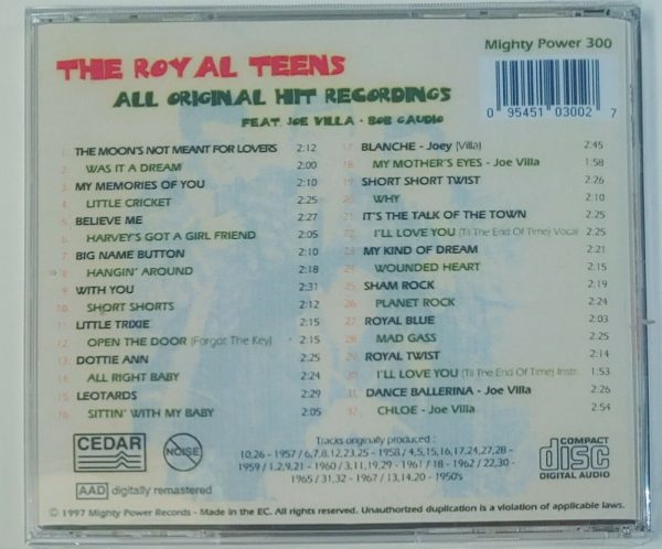 ROYAL TEENS - LET'S ROCK   CD     BRAND NEW - Image 3