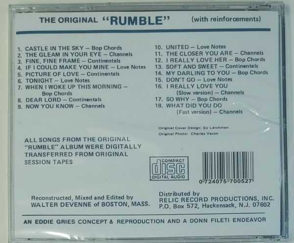 RUMBLE   CD     BRAND NEW - Image 3