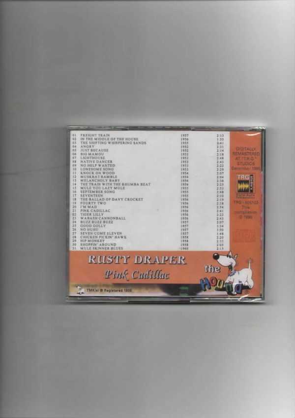 RUSTY DRAPER - PINK CADILLAC -BRAND NEW CD - Image 3