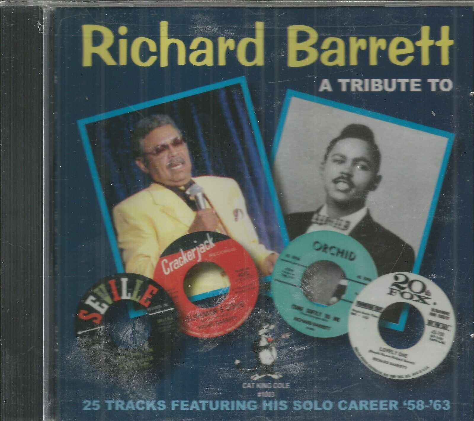 Richard Barrett CD - A Tribute To Brand New 25 Tracks on Cat King Cole