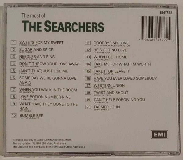 SEARCHERS - THE MOST OF  CD     BRAND NEW - Image 3
