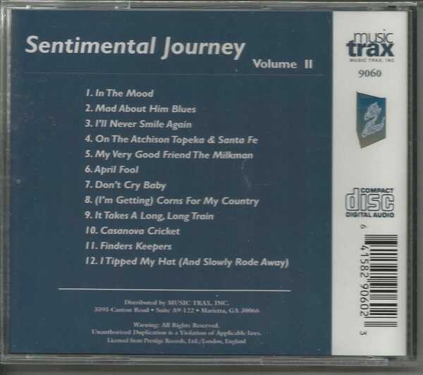 SENTIMENTAL JOURNEY - CD - Volume II - BRAND NEW - Image 3