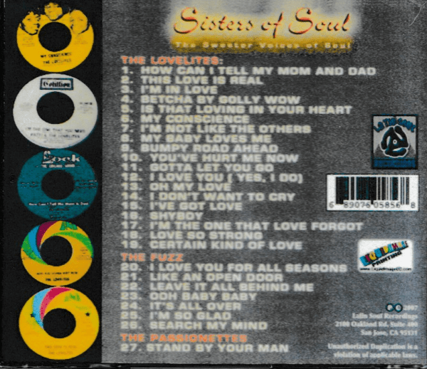 SISTERS OF SOUL - SWEETER VOICES OF SOUL CD - BRAND NEW - Image 3