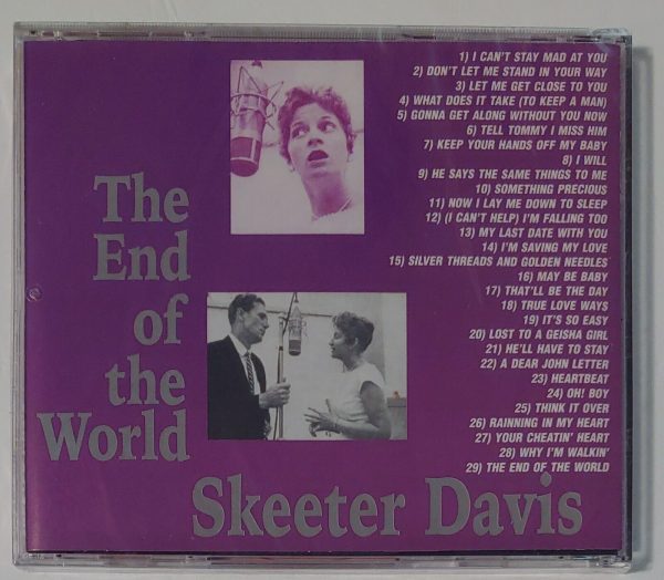 SKEETER DAVIS - END OF THE WORLD   CD  BRANDNEW - Image 3