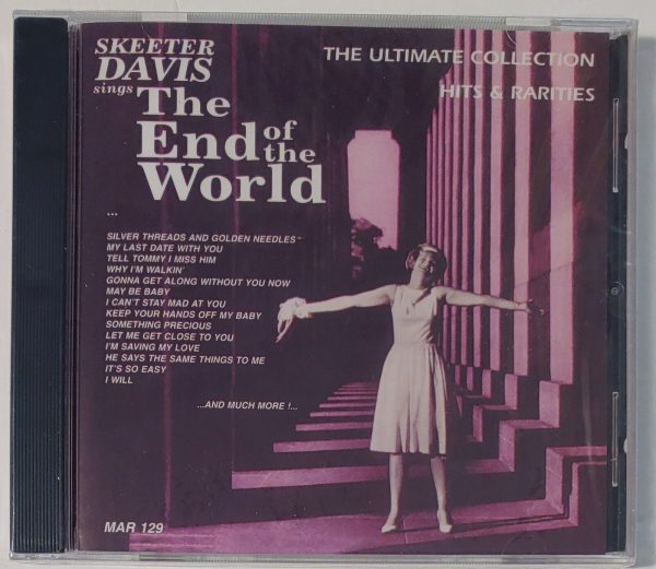 SKEETER DAVIS - END OF THE WORLD   CD  BRANDNEW