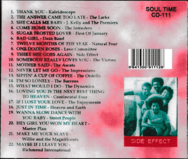 SOUL VOCAL GROUP DELIGHTS - VOL 11 CD - BRAND NEW - Image 3
