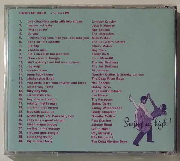 SWING ME HIGH - VOL 5   CD     BRAND NEW - Image 3