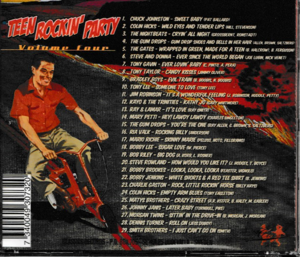 TEEN ROCKIN' PARTY VOL 4 CD - BRAND NEW - Image 3
