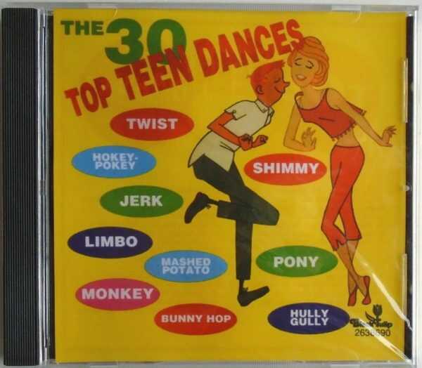 THE 30 TOP TEEN DANCES - CD -  (Vol 1) - BRAND NEW