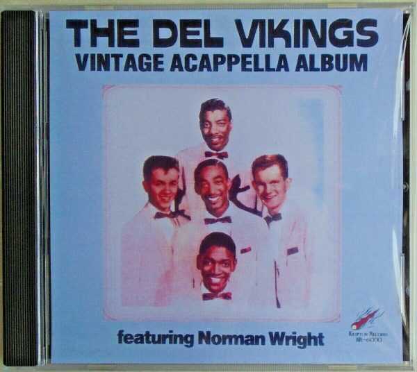 THE DEL VIKINGS - CD - Vintage Acappella Album - BRAND NEW