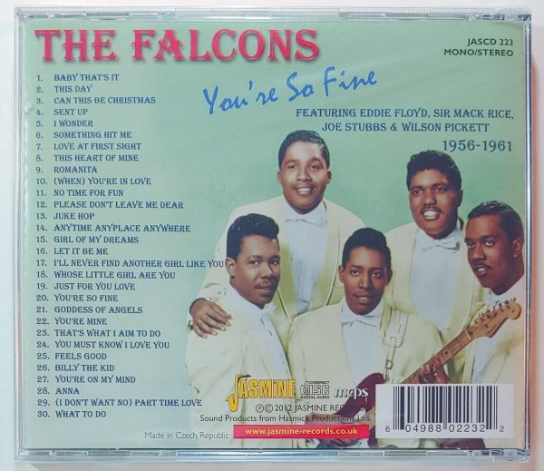 THE FALCONS - YOU'RE SO FINE  CD BRAND NEW - Image 3