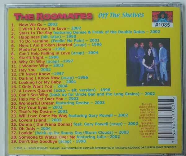 THE ROOMMATES - OFF THE SHELVES   CD     BRAND NEW - Image 3