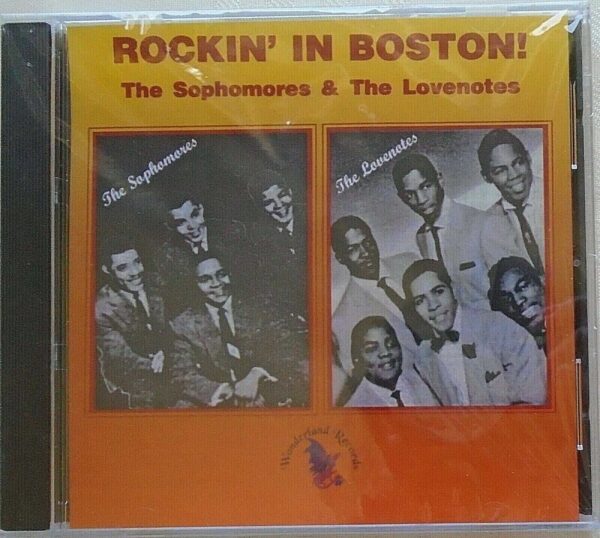 THE SOPHOMORES & THE LOVENOTES - CD - Rockin' In Boston - BRAND NEW
