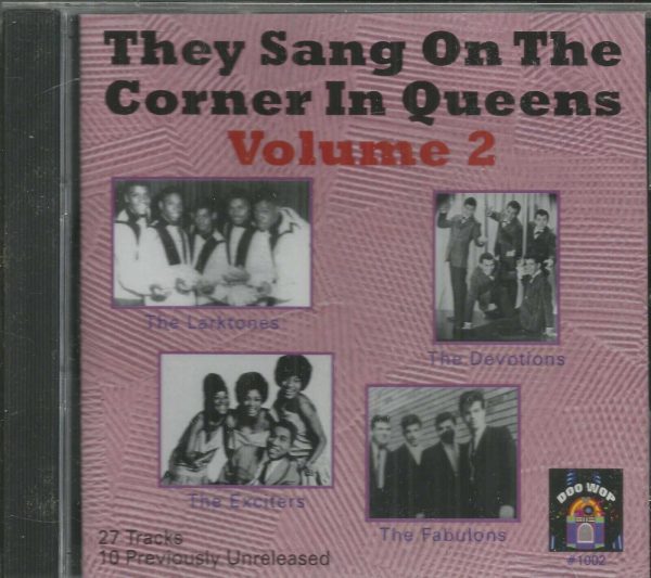 THEY SANG ON THE CORNER IN QUEENS CD - VOL 2  VARIOUS ARTISTS  BRAND NEW