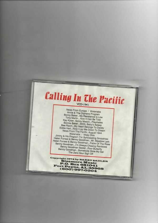 TOKYO ROSE - CALLING IN THE PACIFIC- BRAND NEW CD - Image 3