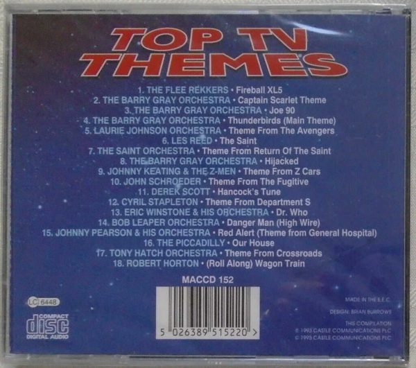 TOP TV THEMES - Various Artists - BRAND NEW - CD - Image 3
