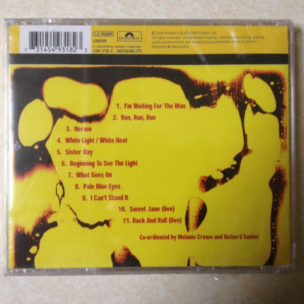 VELVET UNDERGROUND - CLASSIC UNIVERSAL MASTERS COLLECTION- BRAND NEW CD - Image 3