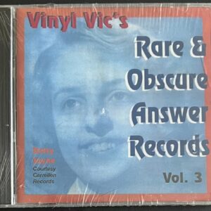 VINYL VIC'S RARE & OBSCURE ANSWER RECORDS - VOL 3 - CD BRAND NEW