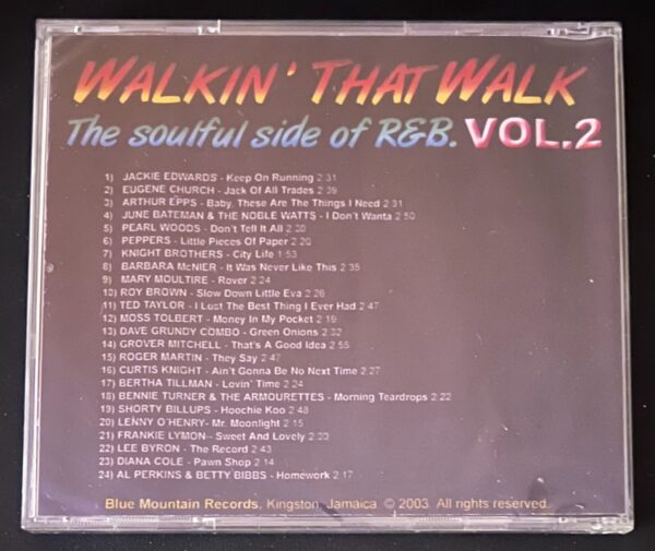 WALKIN THAT WALK - VOL 2 - CD BRAND NEW - Image 3