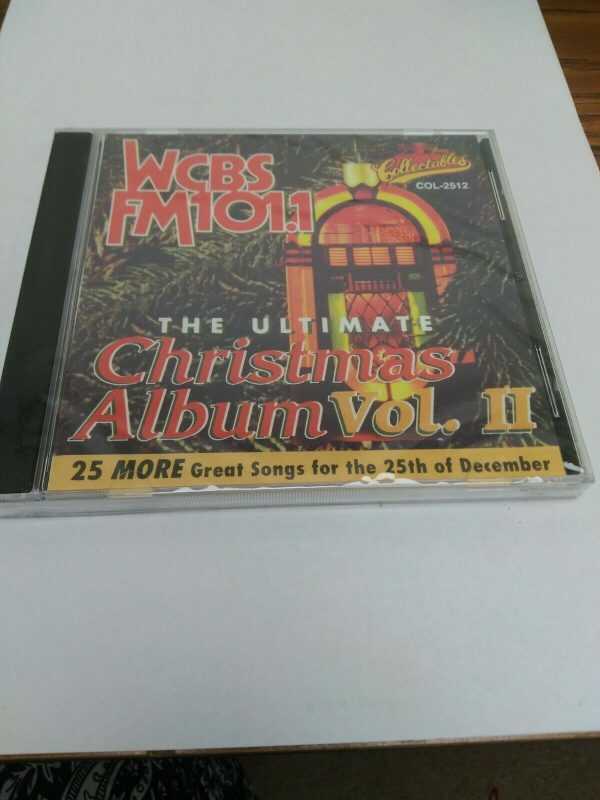 WCBS FM101.1 - THE ULTIMATE CHRISTMAS ALBUM, VOL II - CD    20+ TRACKS