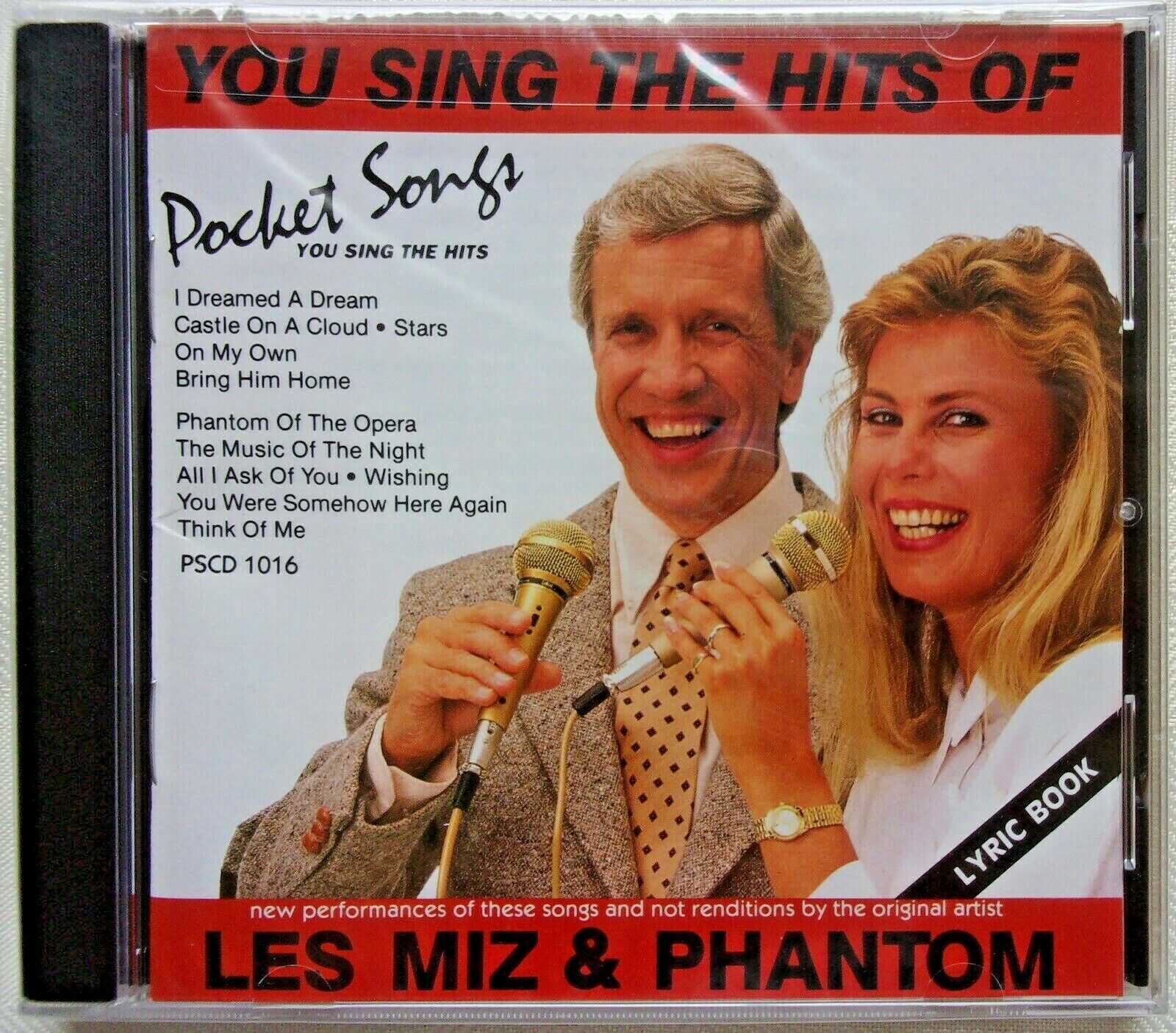 YOU SING THE HITS OF LES MIZ & PHANTOM - CD - Brand New