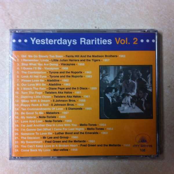 Yesterdays Rarities CD - Vol. 2    Brand New   24 Tracks on City Sounds - Image 3
