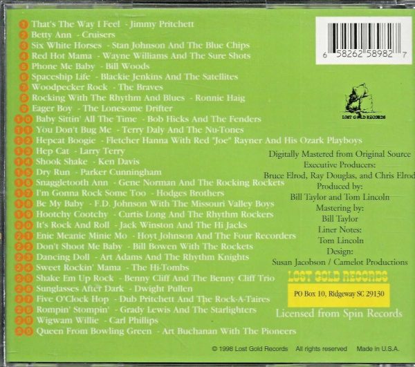 30 ORIGINAL HISTORIC ROCKABILLY CLASSICS - CD - Vol. 2 - BRAND NEW - Image 3