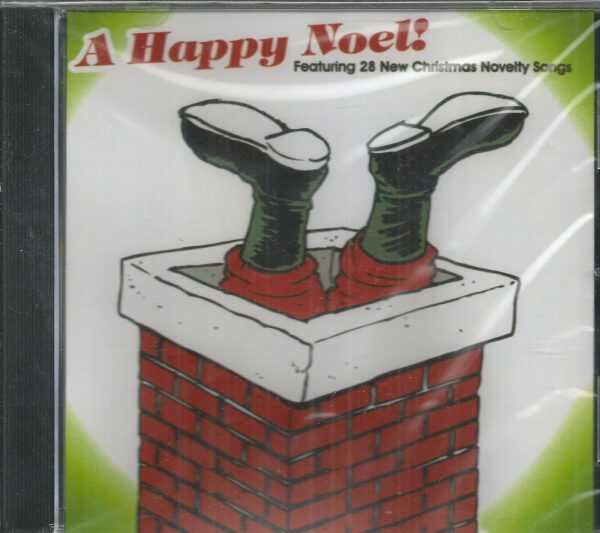 A HAPPY NOEL CD  - 28 Christmas Novelty Songs   Brand New   Santa Label