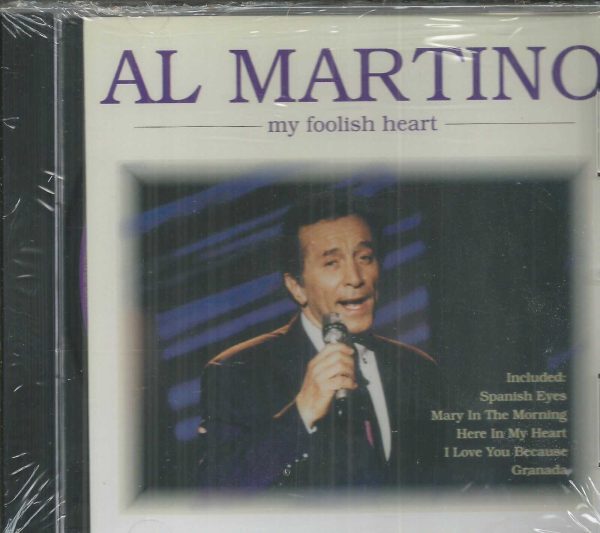 AL MARTINO - My Foolish Heart - CD - BRAND NEW