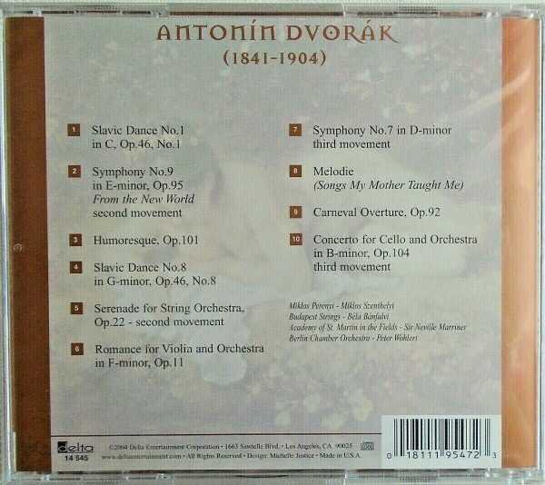 ANTONIN DVORAK - CD - Millenium (Classical Masterpieces) - BRAND NEW - Image 3