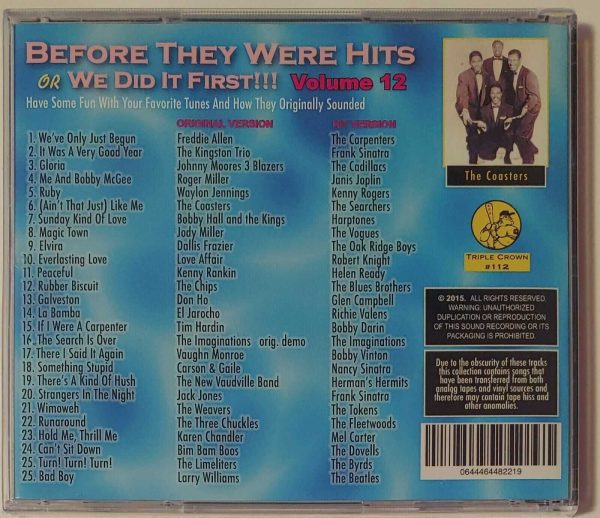 BEFORE THEY WERE HITS - VOL 12   CD     BRAND NEW - Image 3
