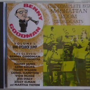 BENNY GOODMAN - CD - The Complete 1937 Madhattan Room Broadcasts Vol 2 - GOOD