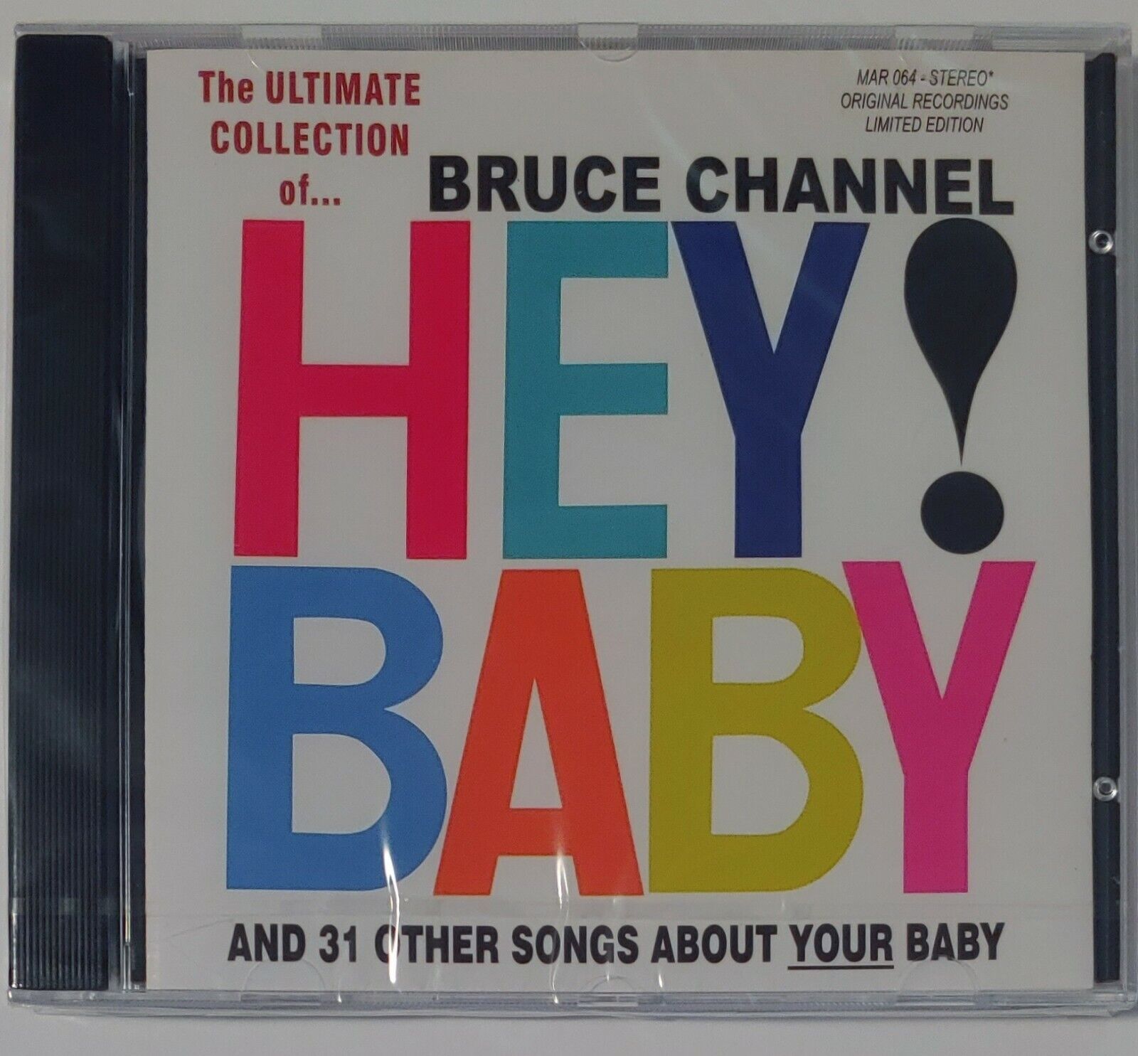 BRUCE CHANNEL - HEY BABY ULTIMATE COLLECTION CD BRAND NEW