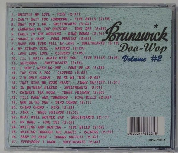 BRUNSWICK DOO WOP - VOL 2   CD  BRAND NEW - Image 3