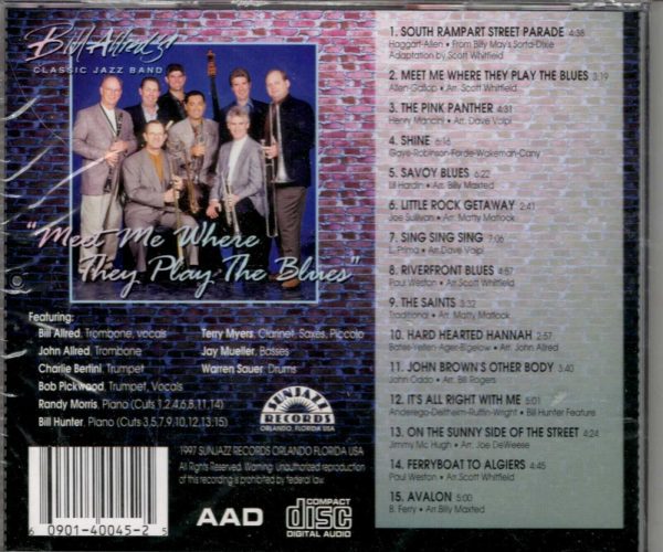 Bill Allred's Classic Jazz Band - CD - Brand New - Image 3