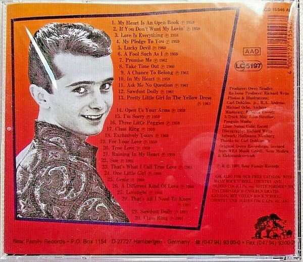 CARL DOBKINS JR - CD - My Heart Is An Open Book - BRAND NEW - Image 3