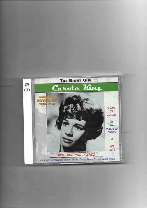 CAROLE KING- THE RIGHT GIRL-BRAND NEW CD