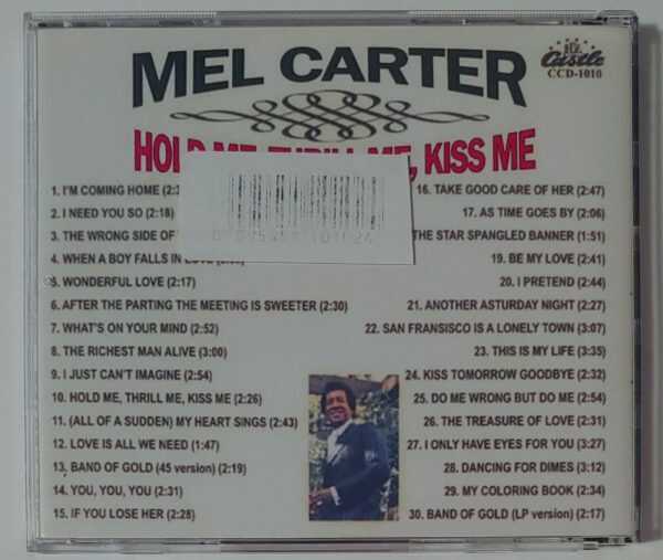 CARTER, MEL - HOLD ME THRILL ME KISS ME   CD   BRAND NEW - Image 3